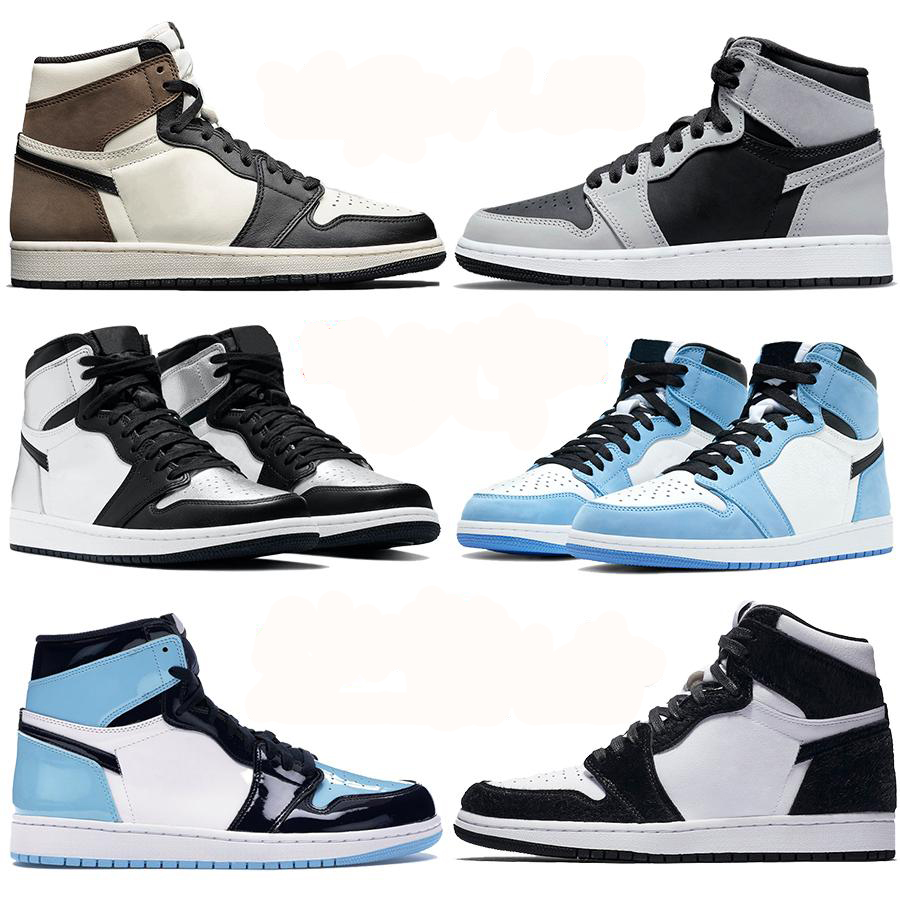Jumpman OG 1s Travis Scotts Basketball Shoes Obsidian Lakers UNC Mid Royal Toe Black Metallic Cool Grey Twist Pine Green Fearless Men Women Size36-46 With Halfsss DD, Additional payment for doubble box
Jumpman OG 1s Travis Scotts Basketball Shoes Obsidian Lakers UNC Mid Royal Toe Black Metallic Cool Grey Twist Pine Green Fearless Men Women Size36-46 With Halfsss DD, Additional payment for doubble box