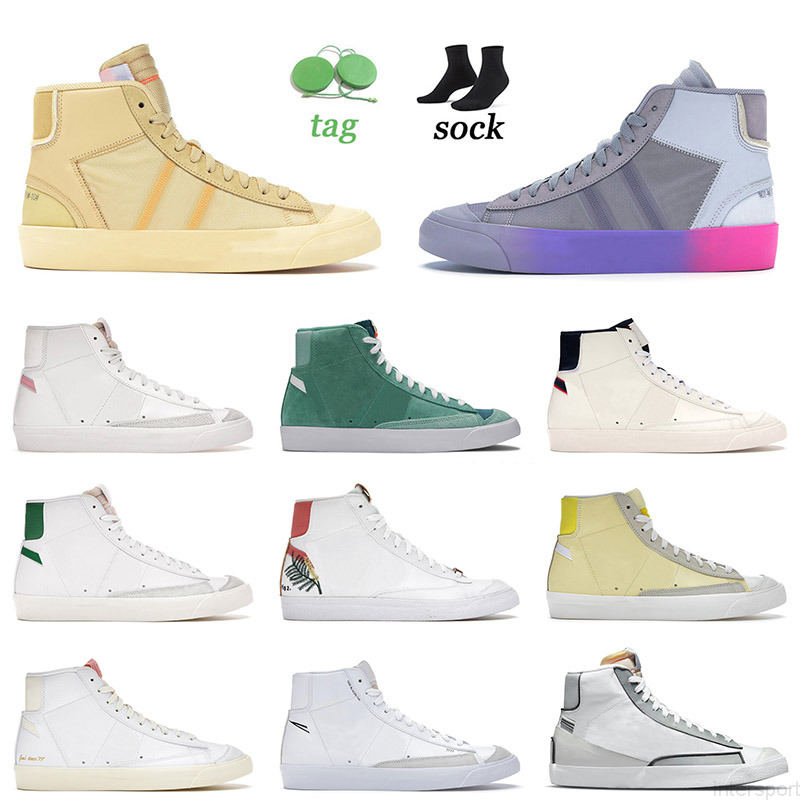 High Quality 2021 Blazer Mid 77 Vintage Casual Sports Shoes Mens Women ALL Hallows Eve Beach Jade Green Outdor Trainers Sneakers Designer, C2 vintage white voltage purple
High Quality 2021 Blazer Mid 77 Vintage Casual Sports Shoes Mens Women ALL Hallows Eve Beach Jade Green Outdor Trainers Sneakers Designer, C2 vintage white voltage purple