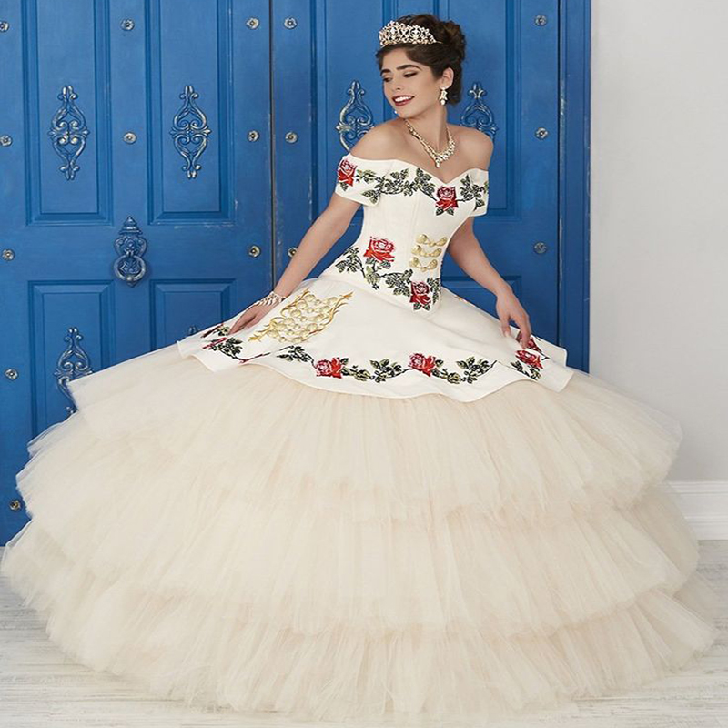 Mexican Two Piece White Quinceanera Dresses 2021 Princess Light Champagne Sweet 16 Dress Off Shoulder Ball Gown Prom Party Wear Vestidos De Quinceañera, Royal blue
Mexican Two Piece White Quinceanera Dresses 2021 Princess Light Champagne Sweet 16 Dress Off Shoulder Ball Gown Prom Party Wear Vestidos De Quinceañera, Royal blue