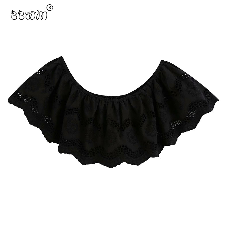 Women Sweet Fashion Cutwork Embroidery Cropped Blouses Vintage Slash Neck Short Sleeve Female Shirts Chic Tops 210520, As picture
Women Sweet Fashion Cutwork Embroidery Cropped Blouses Vintage Slash Neck Short Sleeve Female Shirts Chic Tops 210520, As picture