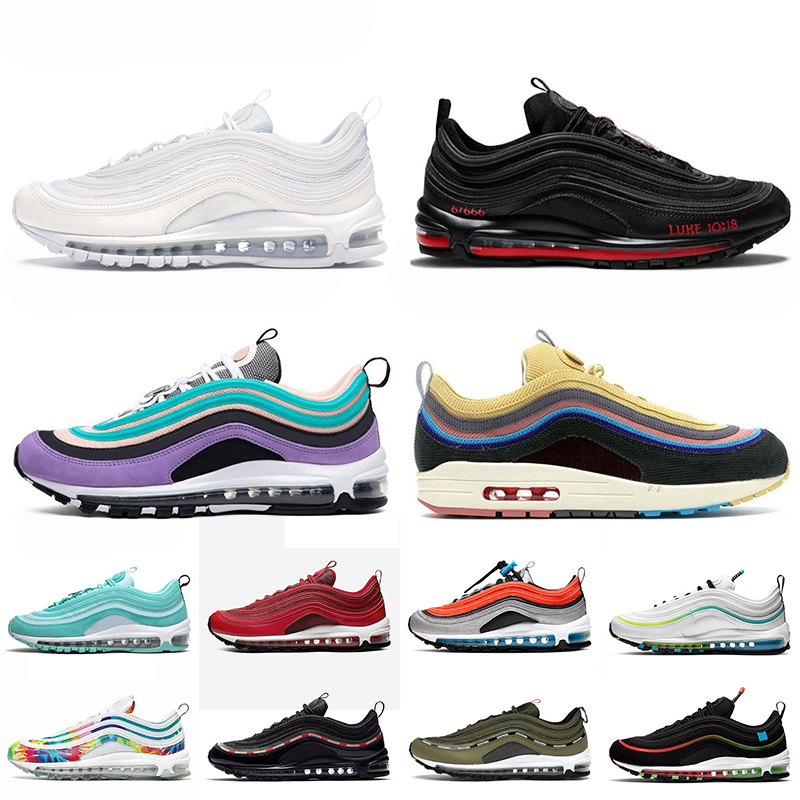 Triple White MSCHF Lil Nas X Satan 97 Women Mens Running Shoes Hyper Purple Sean Wotherspoon Tennis Sports Trainers Sneakers Big Size 46, #13 36-45 black metallic gold
Triple White MSCHF Lil Nas X Satan 97 Women Mens Running Shoes Hyper Purple Sean Wotherspoon Tennis Sports Trainers Sneakers Big Size 46, #13 36-45 black metallic gold