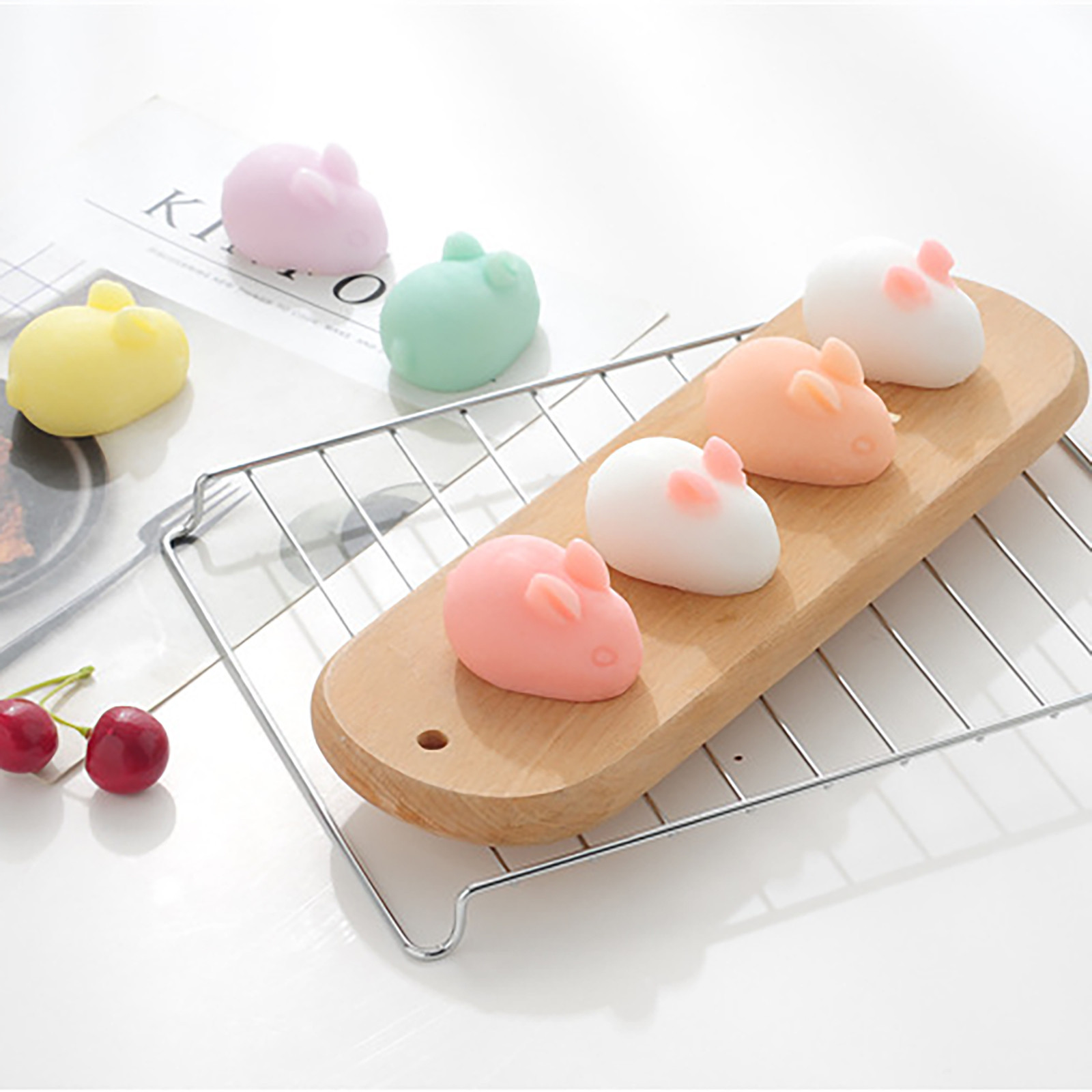 Beautiful rabbit mold silicone muffin cake chocolate biscuit cooking pan molding cooking mold model for cake tool accessories kitchen