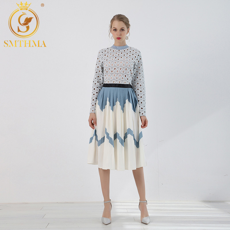 autumn and winter Self Portrait Dress Women' Designer Runway Elegant Embroidery Hollow Lace Patchwork Pleated 210520, Photo color
autumn and winter Self Portrait Dress Women' Designer Runway Elegant Embroidery Hollow Lace Patchwork Pleated 210520, Photo color