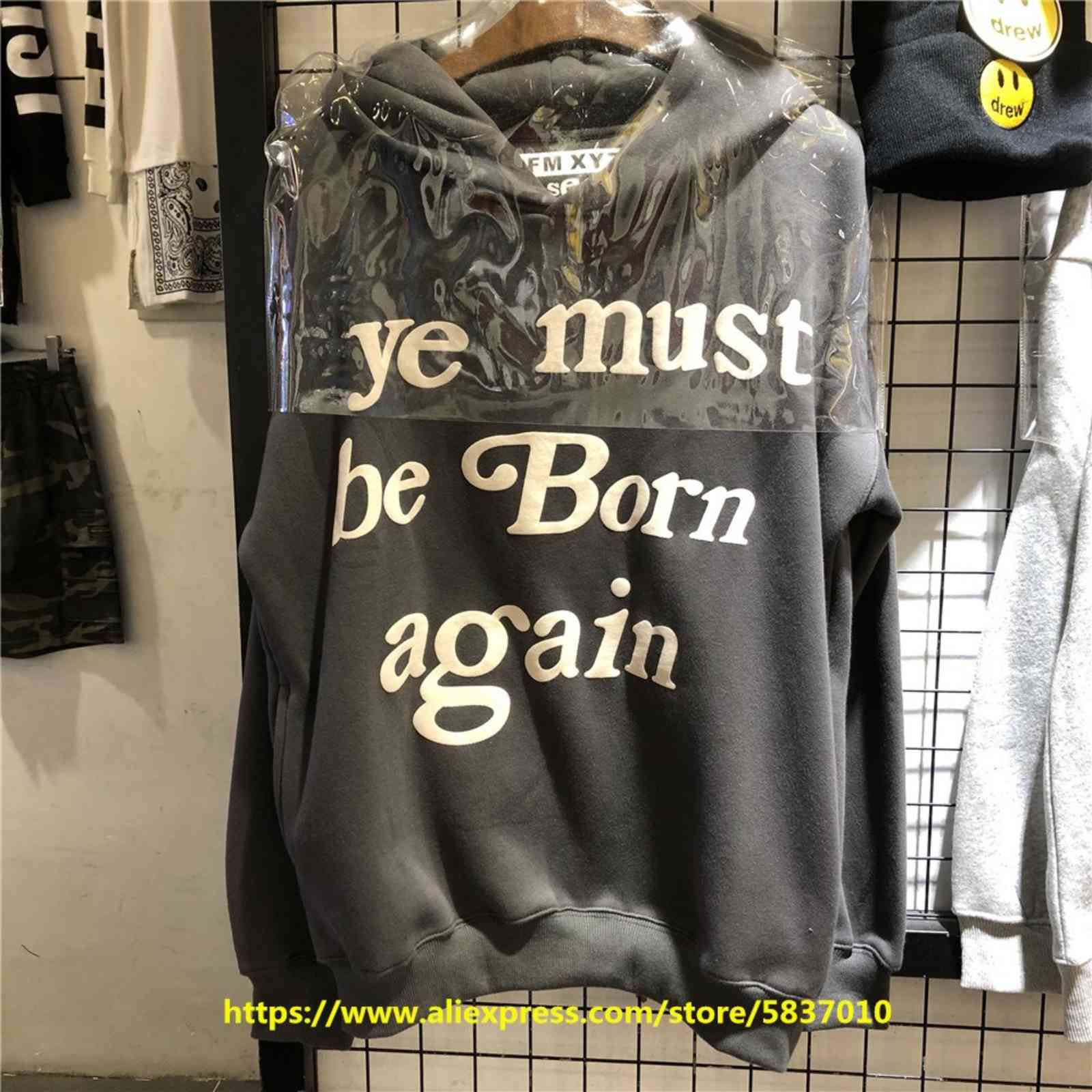 Ye's Hoodie must be born again, cpfm XYZ children's see ghost Kanye West Asian size Hoodie, high quality sweater
Ye's Hoodie must be born again, cpfm XYZ children's see ghost Kanye West Asian size Hoodie, high quality sweater