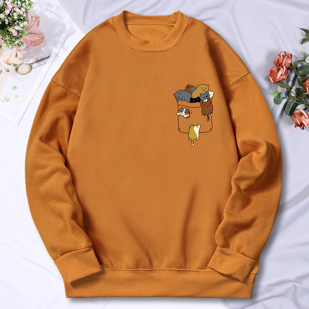 Cats P Pocket Prints Mens Hoodie Vintage Fleece Clothes Casual Unisex Sweatshirt Hip Hop Comfortable Clothing Crewneck Loose, Black
Cats P Pocket Prints Mens Hoodie Vintage Fleece Clothes Casual Unisex Sweatshirt Hip Hop Comfortable Clothing Crewneck Loose, Black
