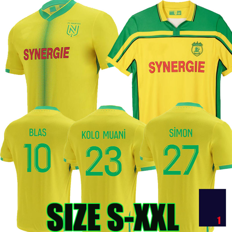 FC Nantes 21 22 Soccer Jerseys BLAS SIMON BAMBA 2021 2022 KOLO MUANI Maillots De Foot CYPRIEN EMOND COULIBALY AUGUSTIN CHIRIVELLA A.TOURE, Black;yellow
FC Nantes 21 22 Soccer Jerseys BLAS SIMON BAMBA 2021 2022 KOLO MUANI Maillots De Foot CYPRIEN EMOND COULIBALY AUGUSTIN CHIRIVELLA A.TOURE, Black;yellow