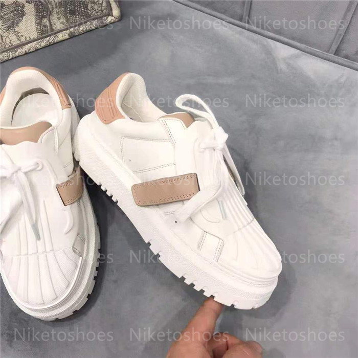 ID SNEAKER Luxurys Designers Shoes white calfskin Chaussures Women Casual platform shoe, 03
ID SNEAKER Luxurys Designers Shoes white calfskin Chaussures Women Casual platform shoe, 03
