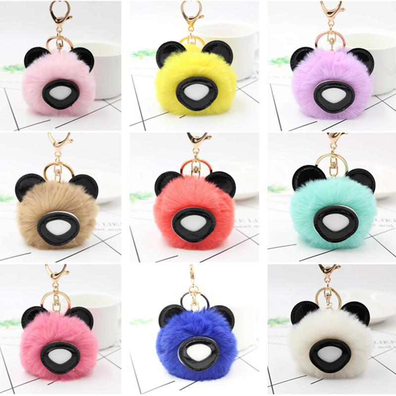 Keychains 10pcs/Lot Fluffy Faux Fur Ball Animal Keychain Women Pompom Bear Key Chain On Bags Female Jewelry Party Gifts
Keychains 10pcs/Lot Fluffy Faux Fur Ball Animal Keychain Women Pompom Bear Key Chain On Bags Female Jewelry Party Gifts