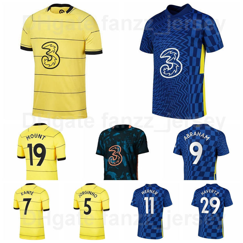 Men Soccer 10 PULISIC Jersey 11 WERNER 20 HUDSON-ODOI 21 CHILWELL 29 HAVERTZ 17 KOVACIC 28 AZPILICUETA 4 CHRISTENSEN 19 MOUNT ZOUMA Football, Black;yellow
Men Soccer 10 PULISIC Jersey 11 WERNER 20 HUDSON-ODOI 21 CHILWELL 29 HAVERTZ 17 KOVACIC 28 AZPILICUETA 4 CHRISTENSEN 19 MOUNT ZOUMA Football, Black;yellow