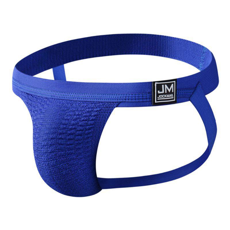 Men Underwear Sexy Jock Strap Briefs Solid Color Elastic Hip Lifting Breathable Supporter Panties Gay Bikini Male Underpant Underpants