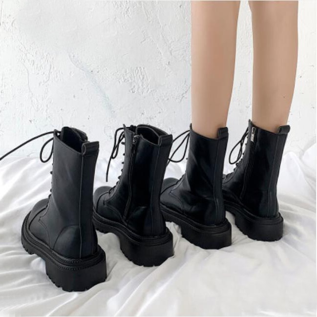 Women Boots Triple Black Platform Shoes Lady Womens Boot Lace-up Heels Leather Shoe Trainers Sports Sneakers 10, 1 35-40
Women Boots Triple Black Platform Shoes Lady Womens Boot Lace-up Heels Leather Shoe Trainers Sports Sneakers 10, 1 35-40