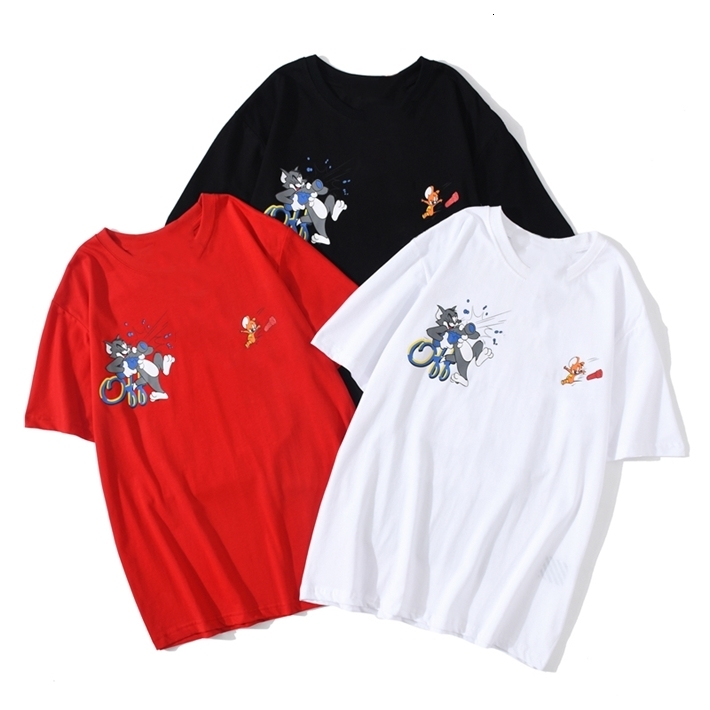 2021 Summer new trendy brand T-shirt short-sleeved fashion all-match t shirts for men and women with the same style mens 4156i, White;black
2021 Summer new trendy brand T-shirt short-sleeved fashion all-match t shirts for men and women with the same style mens 4156i, White;black