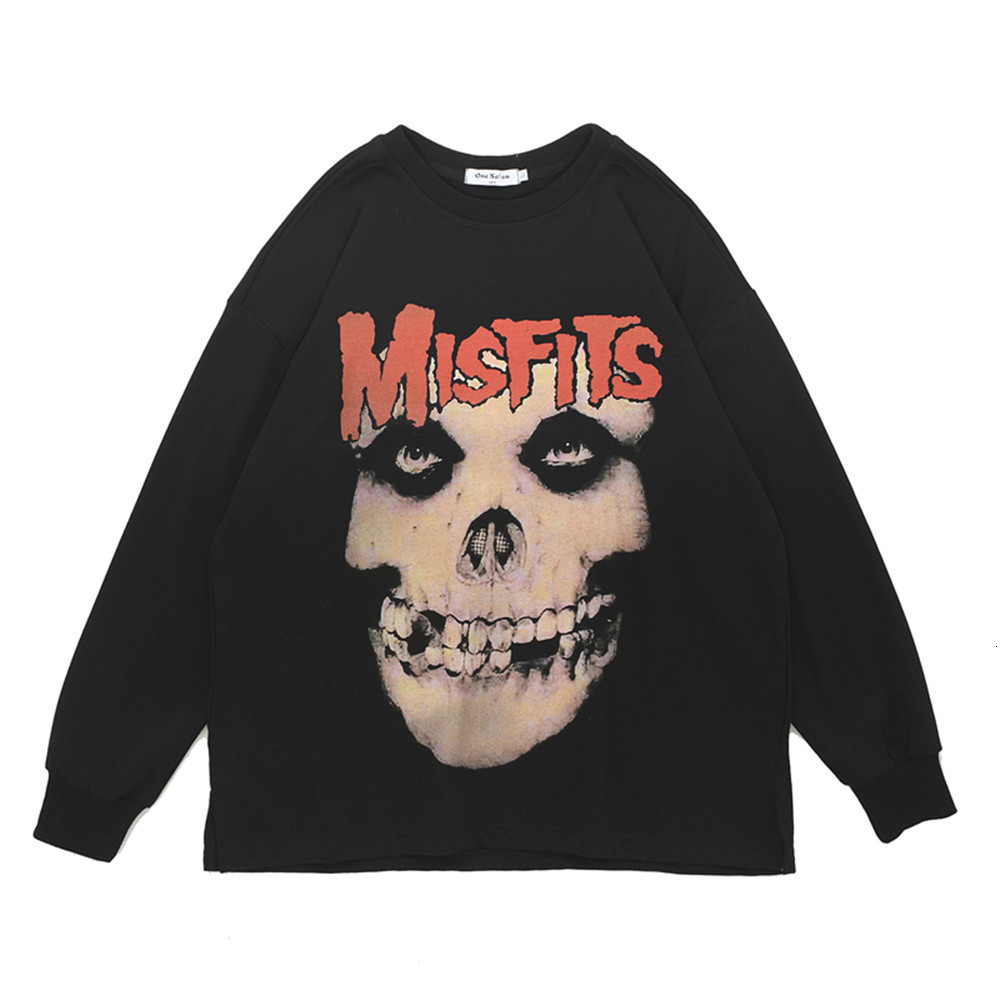 Sweatshirts Dark wind skull printed sweater mens street trend loose round neck long sleeve top fashion brand bottomed Pullover Hoodie, Gray
Sweatshirts Dark wind skull printed sweater mens street trend loose round neck long sleeve top fashion brand bottomed Pullover Hoodie, Gray