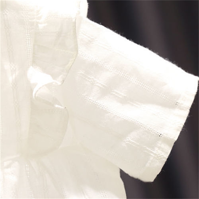 Baby pure cotton breathable tops children's summer clothes tees girls' small fresh baby shirts P4620 210622