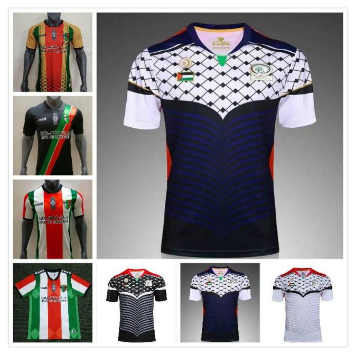 Top quality 2021-2022 Palestine soccer jersey home black white custom name number Palestine football shirt, Lavender
Top quality 2021-2022 Palestine soccer jersey home black white custom name number Palestine football shirt, Lavender