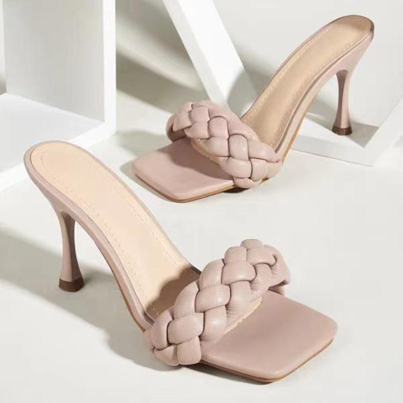 Dress Shoes Braiding Strap Open Square Toe Summer Sandals Women High Heel Sexy Plus Size 43, Black
Dress Shoes Braiding Strap Open Square Toe Summer Sandals Women High Heel Sexy Plus Size 43, Black