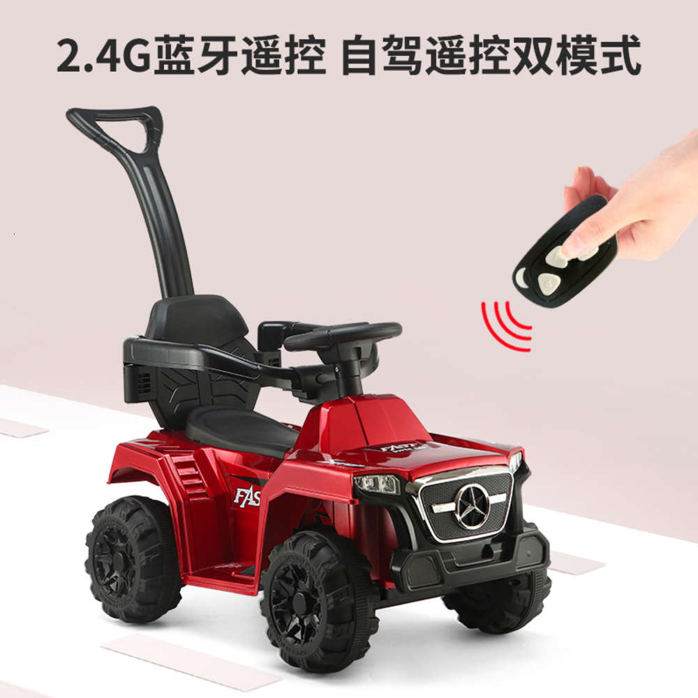 Electric/RC Car Children's electric four wheel hand push remote control self driving, battery car, baby toy car
Electric/RC Car Children's electric four wheel hand push remote control self driving, battery car, baby toy car