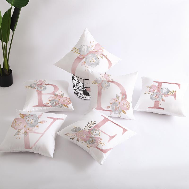 Cushion/Decorative Pillow 1PCS Pink 45x45cm Letter Decorative Cushion Covers Pillowcase Cushions For Sofa Polyester Cover Home Goods
Cushion/Decorative Pillow 1PCS Pink 45x45cm Letter Decorative Cushion Covers Pillowcase Cushions For Sofa Polyester Cover Home Goods