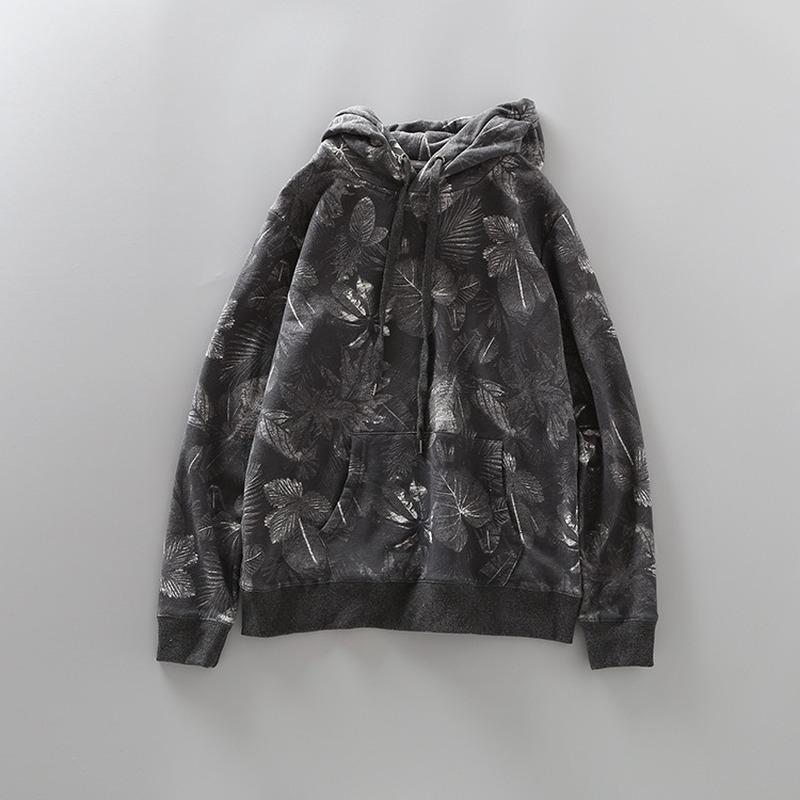 Women's Hoodies & Sweatshirts Spring Retro Ink Wash Painting Drawings Leaf Print Based Casual Cotton Loose Hoodie Female, Picture
Women's Hoodies & Sweatshirts Spring Retro Ink Wash Painting Drawings Leaf Print Based Casual Cotton Loose Hoodie Female, Picture