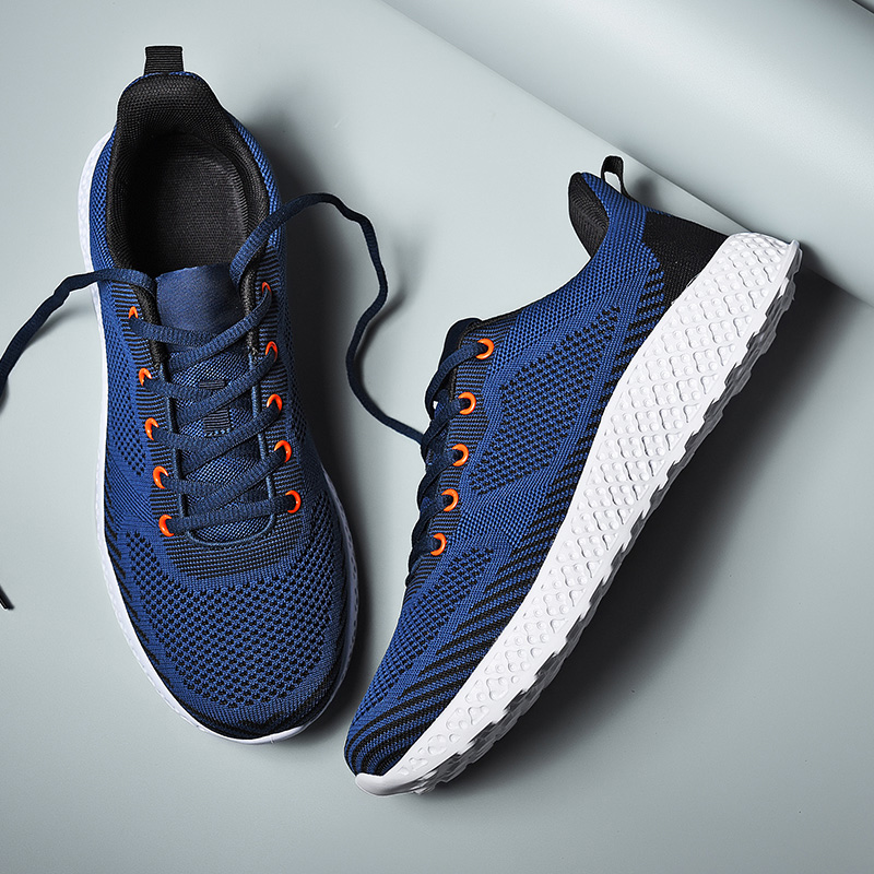 Top Quality Sports Sneakers Womens Mens Running Shoes Breathable Knitted Fabric Lace Up Athletic Trainers Size Eur 38-46 Code: LX18-0507
Top Quality Sports Sneakers Womens Mens Running Shoes Breathable Knitted Fabric Lace Up Athletic Trainers Size Eur 38-46 Code: LX18-0507
