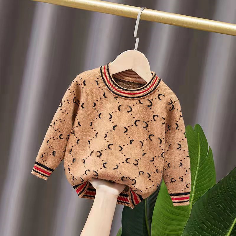 carters 2021 pullovers high quality sweater bottoming shirt crew neck sweaters, Blue