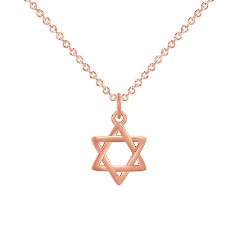 Pendant Necklaces Simple Exquisite Jewelry Geometric Necklace Rose Gold Smooth Star For Women
Pendant Necklaces Simple Exquisite Jewelry Geometric Necklace Rose Gold Smooth Star For Women