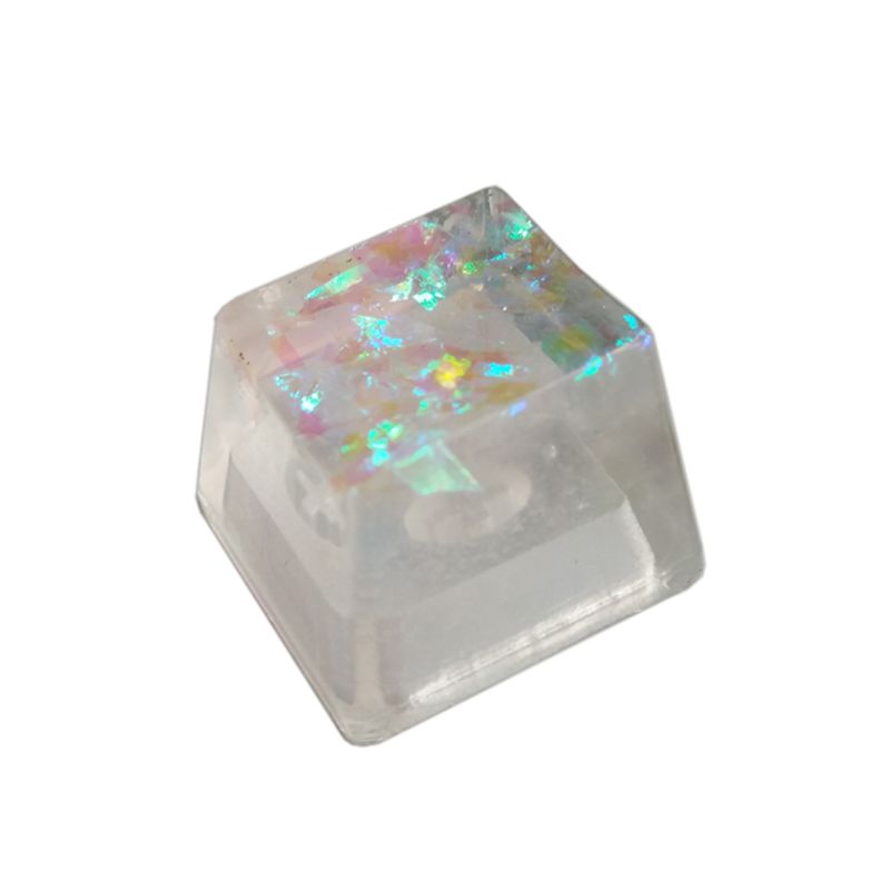 Handmade Customized OEM R4 Profile Resin Keycap Keyboard RGB Translucent Keycap