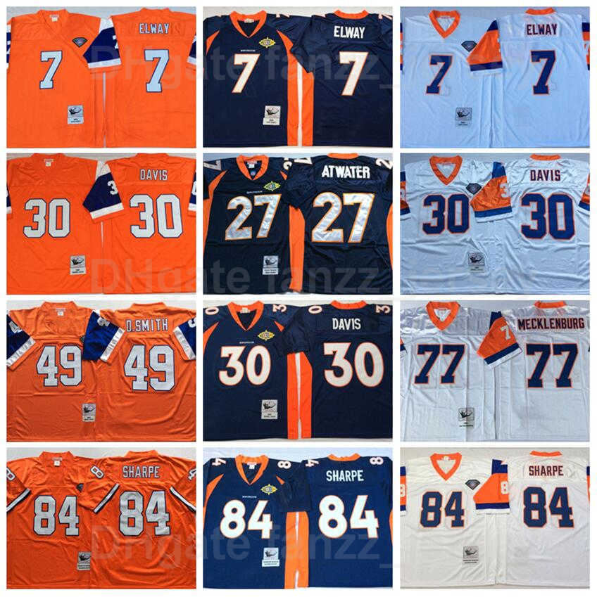 NCAA Retro Football Vintage 30 Terrell Davis Jersey 7 John Elway 27 Steve Atwater 84 Shannon Sharpe 77 Karl Mecklenburg 49 Dennis Smith, 7 white
NCAA Retro Football Vintage 30 Terrell Davis Jersey 7 John Elway 27 Steve Atwater 84 Shannon Sharpe 77 Karl Mecklenburg 49 Dennis Smith, 7 white