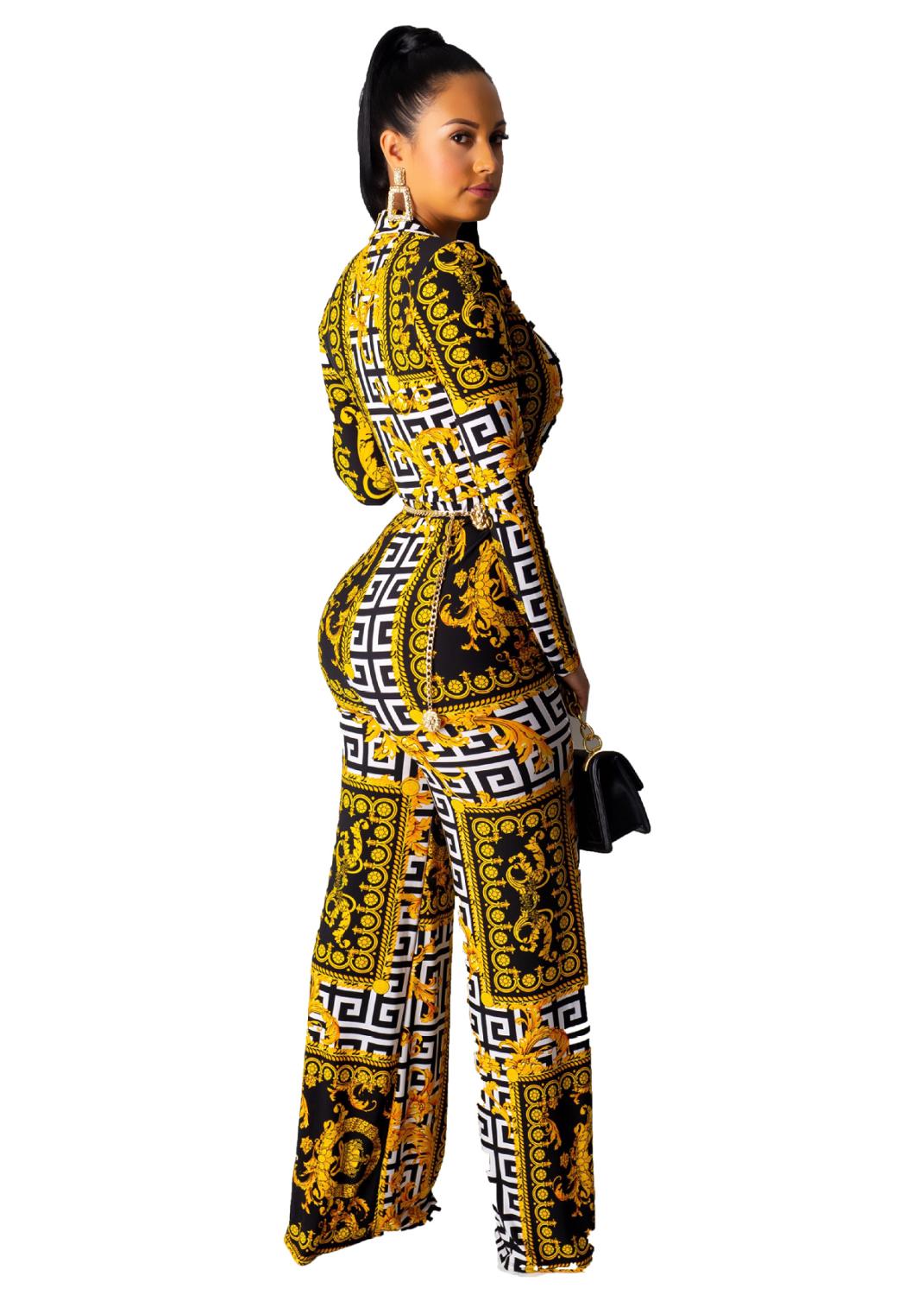 20112021 popular vintage print lady jumpsuits full sleeve deep v-neck rompers wide leg pants vintage fashion jumpsuits, Black;white
20112021 popular vintage print lady jumpsuits full sleeve deep v-neck rompers wide leg pants vintage fashion jumpsuits, Black;white