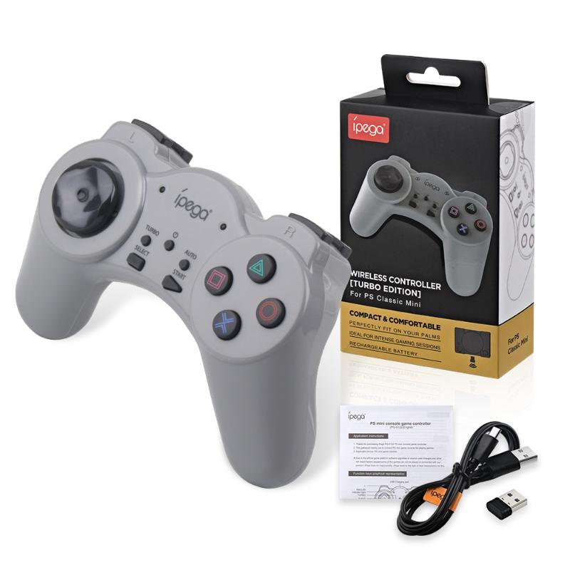 Game Controllers & Joysticks Ipega PG-9122 Wireless Controller Gamepad For PS Mini Console Portable Gaming Joystick With Dual Vibration Turb
Game Controllers & Joysticks Ipega PG-9122 Wireless Controller Gamepad For PS Mini Console Portable Gaming Joystick With Dual Vibration Turb