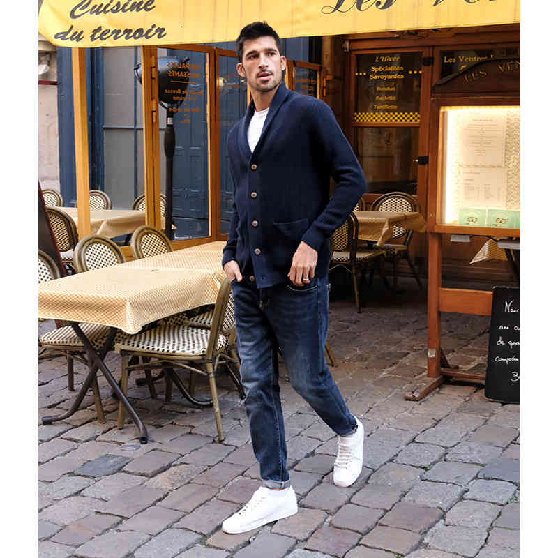 Men's Sweaters Kuegou Autumn clothing 100% male cotton, sweater with a shawl style vintage cardigan urban fashion 8942 BRXZ, 1# shoe box
Men's Sweaters Kuegou Autumn clothing 100% male cotton, sweater with a shawl style vintage cardigan urban fashion 8942 BRXZ, 1# shoe box