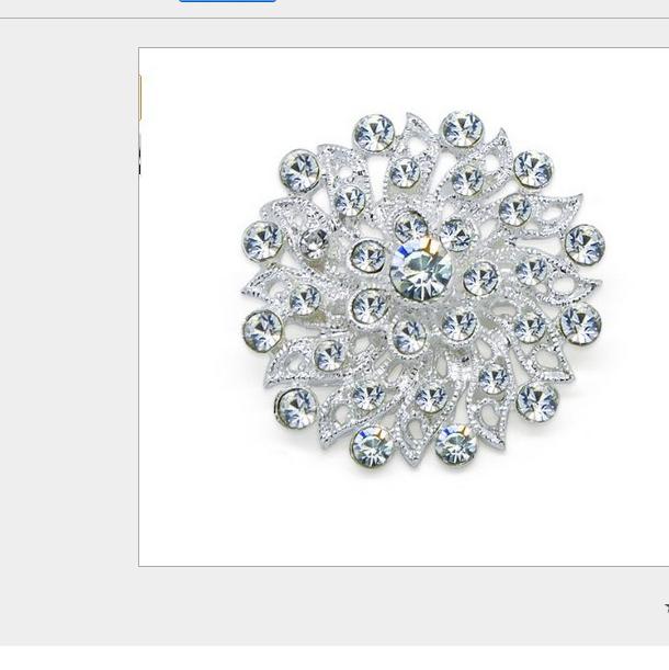 Wedding Apparel 1.2 Inch Beautiful Silver Color Clear Rhinestone Crystal Diamante Small Flower Wedding Dress Pin Brooch Gifts
Wedding Apparel 1.2 Inch Beautiful Silver Color Clear Rhinestone Crystal Diamante Small Flower Wedding Dress Pin Brooch Gifts