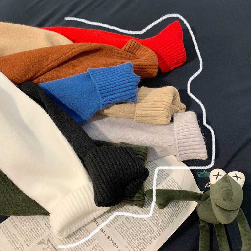 Privathinker Men's Winter Warm Turtleneck Sweater Korean Streetwear Fashion Pullovers Sweater Casual Male Clothing 210929