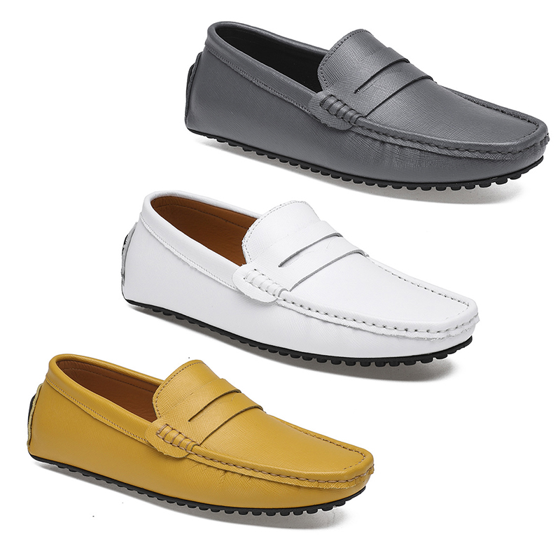 2021 leather doudou men's casual driving shoes soft sole fashion black navy white blue silver yellow grey footwear all-match lazy cross-border -46 thirteen
2021 leather doudou men's casual driving shoes soft sole fashion black navy white blue silver yellow grey footwear all-match lazy cross-border -46 thirteen