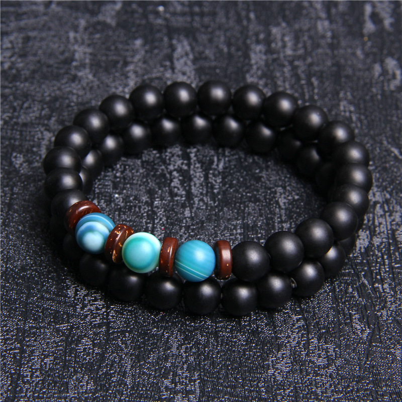 Natural Black matte stone bracelet set beaded bracelets for men pulseras jewellery bileklik accessories bijoux homme brazalete
Natural Black matte stone bracelet set beaded bracelets for men pulseras jewellery bileklik accessories bijoux homme brazalete