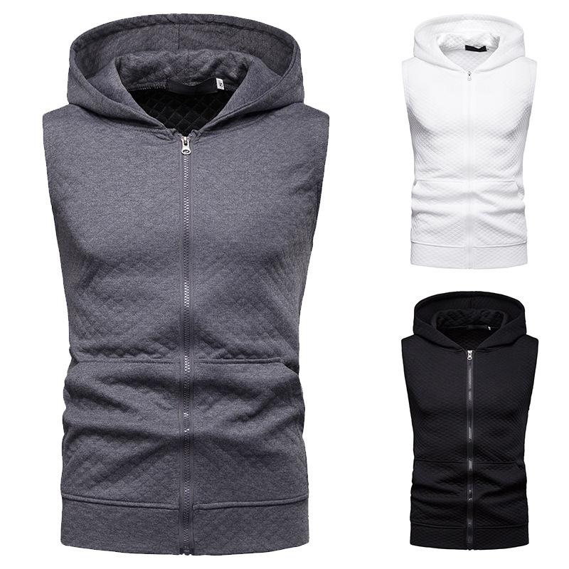 Men' Tank Tops ZOGAA Vest Men Fashion Solid Sleeveless Hoodies Cardigans Jacket Autumn Spring Zipper Pockets Mens Casual Waistcoat, White;black
Men' Tank Tops ZOGAA Vest Men Fashion Solid Sleeveless Hoodies Cardigans Jacket Autumn Spring Zipper Pockets Mens Casual Waistcoat, White;black