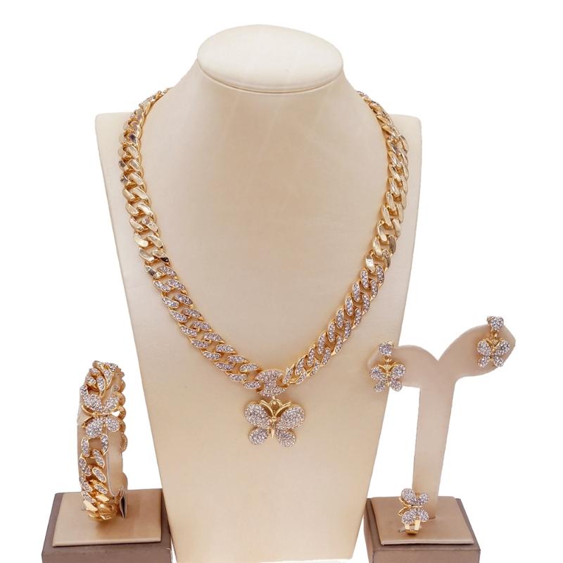 Earrings & Necklace Brazilian Gold Jewelry Set Italian Wedding Sets Luxury Woman Party, Silver
Earrings & Necklace Brazilian Gold Jewelry Set Italian Wedding Sets Luxury Woman Party, Silver