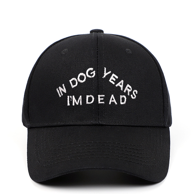 100% Cotton Dad Hat IN DOG YEARS I' DEAD Baseball Cap Embroidery Buzzwords Snapback Caps Unisex Fashion Adjustable Hot, Blue;gray
100% Cotton Dad Hat IN DOG YEARS I' DEAD Baseball Cap Embroidery Buzzwords Snapback Caps Unisex Fashion Adjustable Hot, Blue;gray