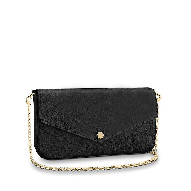 Designer bags 3-piece set Pochette Felicie luxury handbags chain shoulder bag messenger Purse lady handbag and card holder wallet with box, 61276#3
Designer bags 3-piece set Pochette Felicie luxury handbags chain shoulder bag messenger Purse lady handbag and card holder wallet with box, 61276#3
