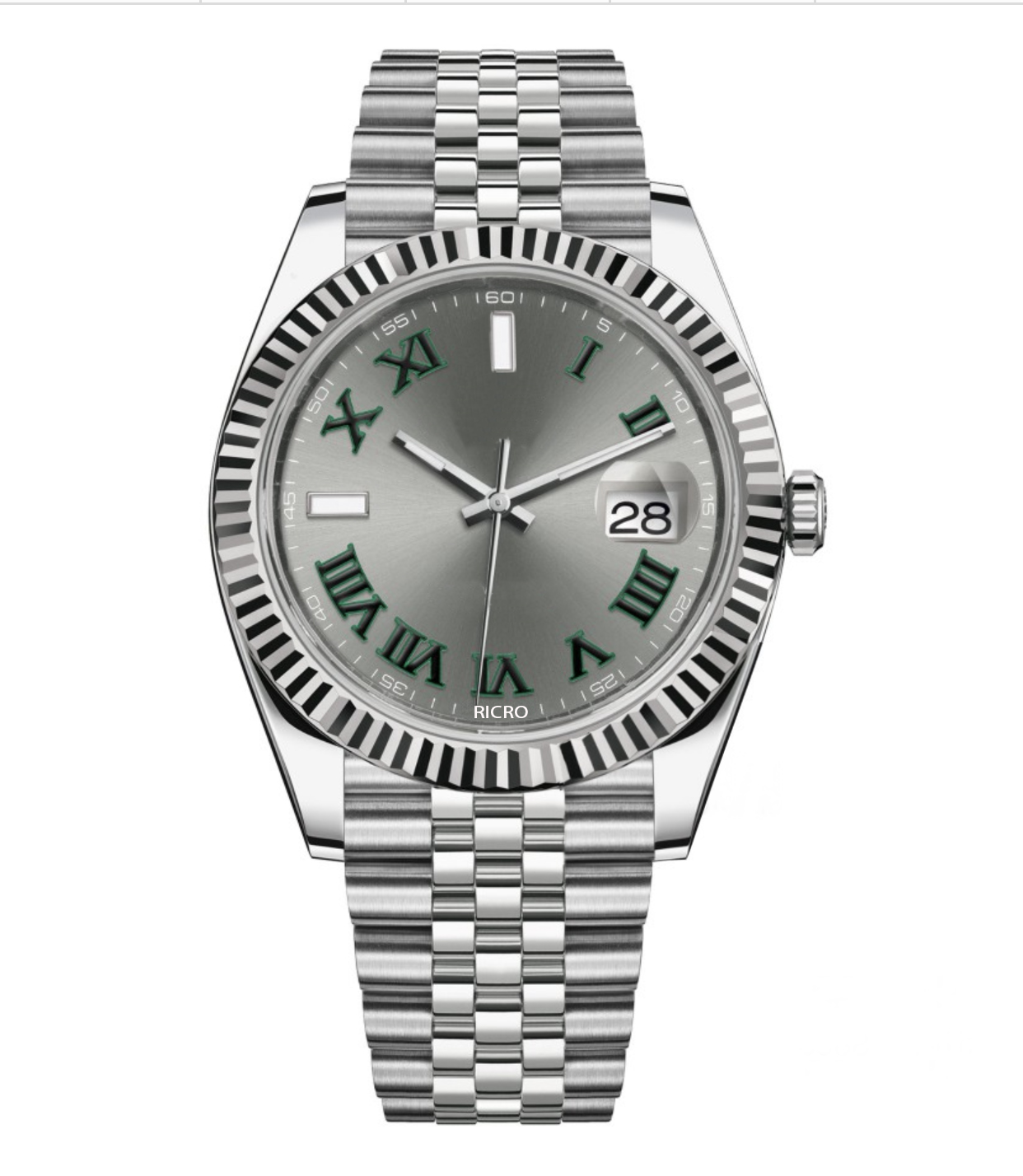 Luxury watch automatic mechanical movement stainless steel comfortable watchband case folding buckle sapphire glass men's business
Luxury watch automatic mechanical movement stainless steel comfortable watchband case folding buckle sapphire glass men's business