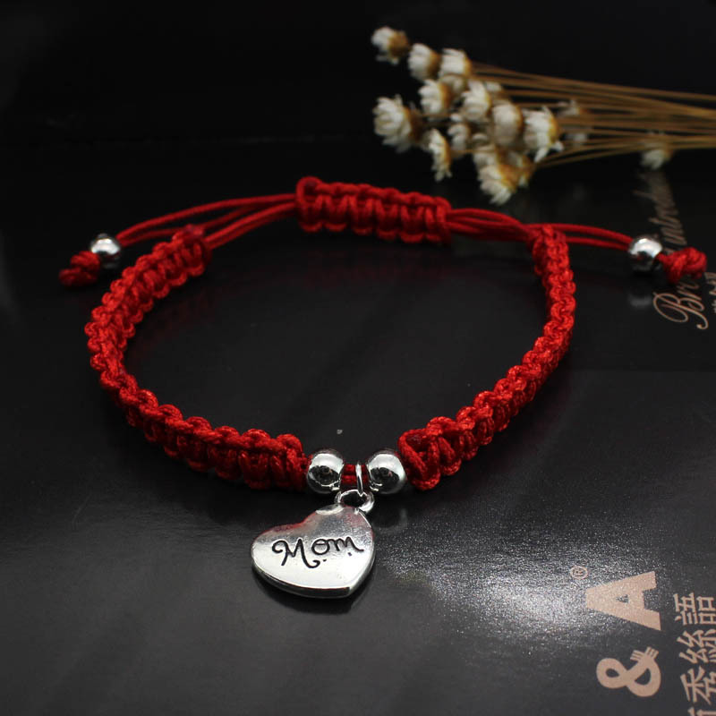 link, chain pretty lucky bracelet i love you mom red thread beautiful bracelets jewelry mum mothers day gift family bless chic charm 56 k2 v, Black
link, chain pretty lucky bracelet i love you mom red thread beautiful bracelets jewelry mum mothers day gift family bless chic charm 56 k2 v, Black