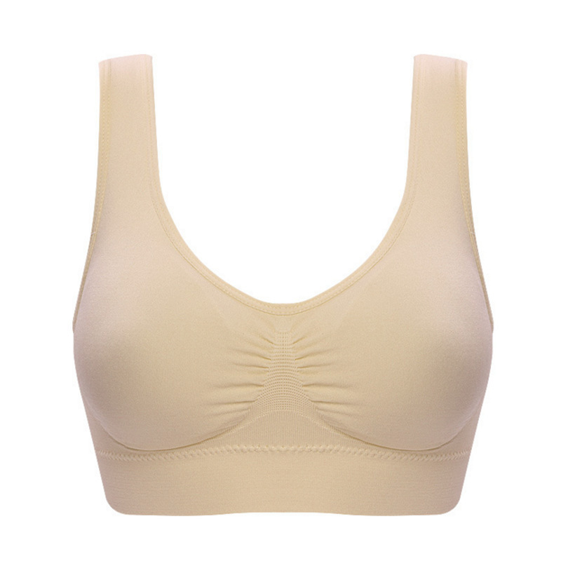 womens seamless bra no pad brassiere underwear chest sleep yoga sports bra vest big size cotton bralette, Red;black
womens seamless bra no pad brassiere underwear chest sleep yoga sports bra vest big size cotton bralette, Red;black