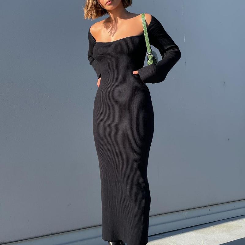 Casual Dresses Sexy Sheath Knitted Mid-calf Party Dress Female Clothing Bodycon Long Sleeves Elegant Backless For Women 2021, Beige
Casual Dresses Sexy Sheath Knitted Mid-calf Party Dress Female Clothing Bodycon Long Sleeves Elegant Backless For Women 2021, Beige