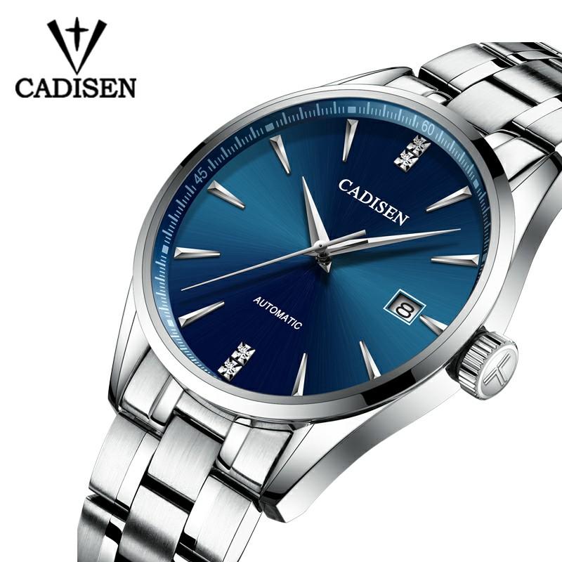 Automatic Mechanical Men Watch Stainless Steel Japan NH35A Curved Glass Business Fashion Leisure Waterproof Wrist Wristwatches, C1033 - 1
Automatic Mechanical Men Watch Stainless Steel Japan NH35A Curved Glass Business Fashion Leisure Waterproof Wrist Wristwatches, C1033 - 1