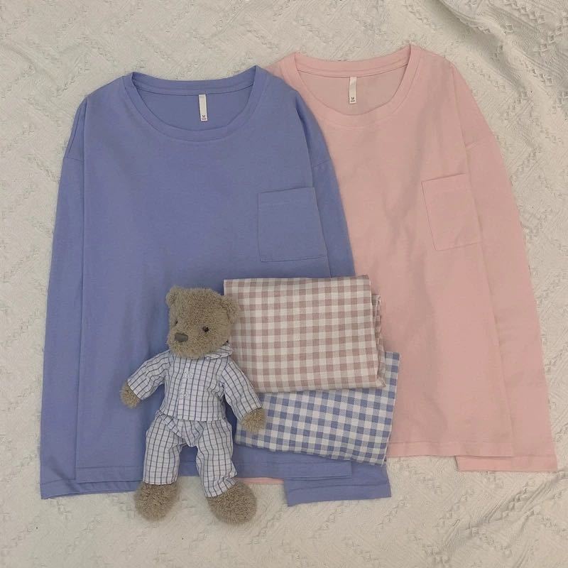 2021pajamas for girls sleep + plaid pants home clothes women loungewear pijamas femme sleepwear, Black;red
2021pajamas for girls sleep + plaid pants home clothes women loungewear pijamas femme sleepwear, Black;red