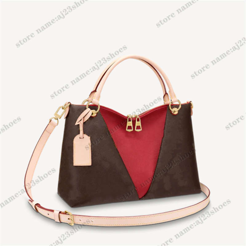 V TOTE BB MM designer Bag V shape Cerise Red Leather nametag Double-zip designers Womens Handbags Purses, 01
V TOTE BB MM designer Bag V shape Cerise Red Leather nametag Double-zip designers Womens Handbags Purses, 01
