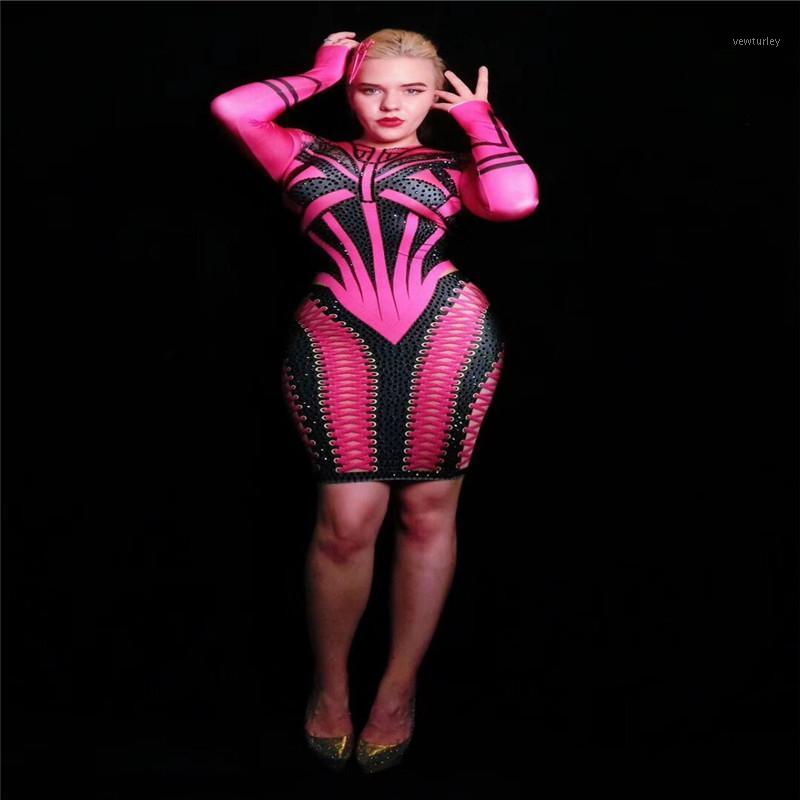Party Decoration T22 Female 3D Bandage Print Rose Crystals Hip-wrapped Dress Rhinestones Stage Costume Dj Wears Skirt Stretch Outfits
Party Decoration T22 Female 3D Bandage Print Rose Crystals Hip-wrapped Dress Rhinestones Stage Costume Dj Wears Skirt Stretch Outfits