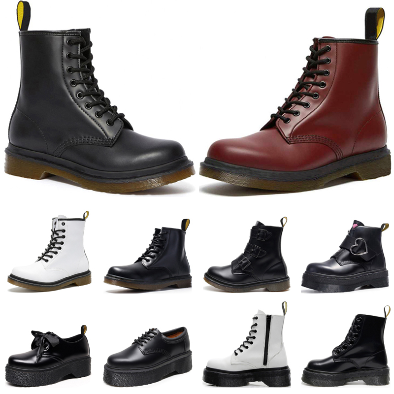 Designer Men Women Martin Boots Luxury 1460 Black White Burgundy Red Green Navy Fashion martins Smooth Leather lace Boot winter shoes size 35-44, #1
Designer Men Women Martin Boots Luxury 1460 Black White Burgundy Red Green Navy Fashion martins Smooth Leather lace Boot winter shoes size 35-44, #1