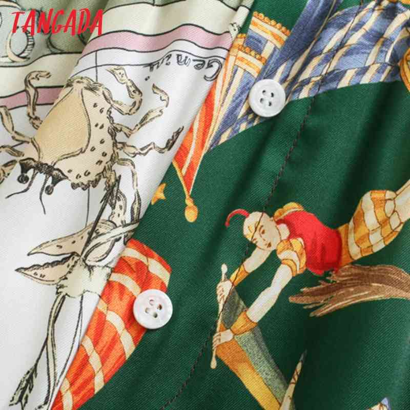 Women Summer Print Strethy Waist Female Retro Basic Casual Shorts Pantalones 5Z74 210416