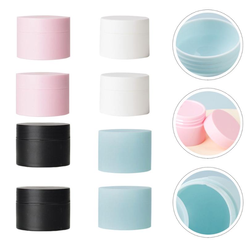 8Pcs 15g Small Bottles Jars Leak-Proof Cosmetics Cream Box Container Storage &1